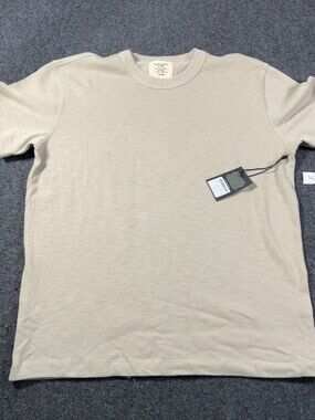 Buck Mason Abbey Stone Field-Spec Cotton Heavy Tee Mens Medium NWI Msrp55 [NC13]